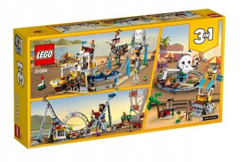 LEGO 31084 CREATOR 3w1 - Piracka kolejka górska LEGO 31084 CREATOR 3w1 - Piracka kolejka górska