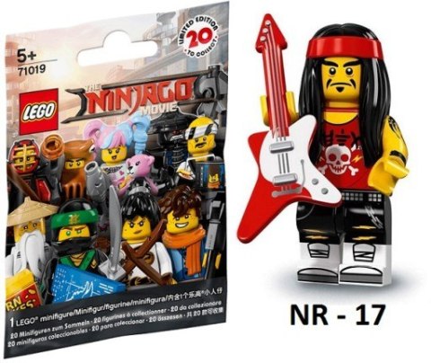 LEGO 71019 MINIFIGURES - Ninjago: nr 17 Gitarzysta zespołu Gongi i gitary LEGO 71019 MINIFIGURES - Ninjago: nr 17 Gitarzysta zespołu Gongi i gitary