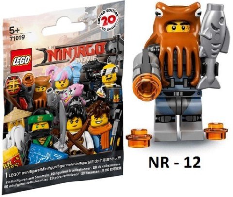 LEGO 71019 MINIFIGURES - Ninjago: nr 12 Ośmiornica z Armii Rekinów