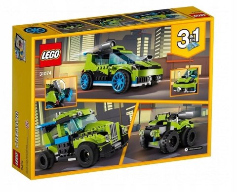 LEGO 31074 CREATOR 3w1 - Wyścigówka LEGO 31074 CREATOR 3w1 - Wyścigówka