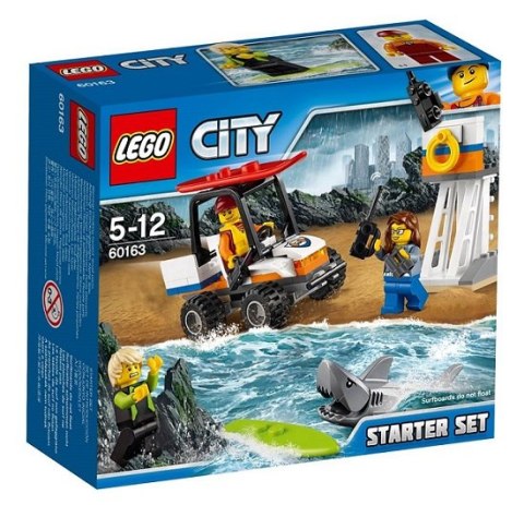LEGO 60163 CITY - Straż przybrzeżna: zestaw startowy LEGO 60163 CITY - Straż przybrzeżna: zestaw startowy