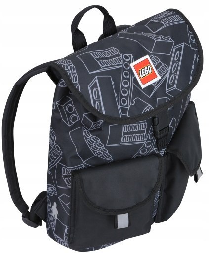 LEGO 20131-1939 - Plecak miejski S - Happy: Black LEGO 20131-1939 - Plecak miejski S - Happy: Black