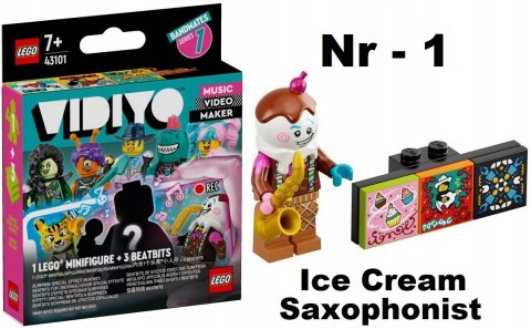LEGO 43101 MINIFIGURES - VIDIYO; Bandmates: nr 1 Ice Cream LEGO 43101 MINIFIGURES - VIDIYO; Bandmates: nr 1 Ice Cream