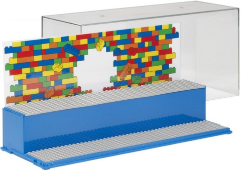 LEGO 40700002 - Gablotka XL z platformą na MINIFIGURKI - Niebieska LEGO 40700002 - Gablotka XL z platformą na MINIFIGURKI - Niebieska