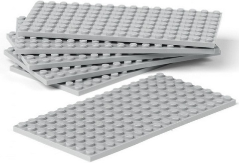 LEGO 40700002 - Gablotka XL z platformą na MINIFIGURKI - Niebieska LEGO 40700002 - Gablotka XL z platformą na MINIFIGURKI - Niebieska