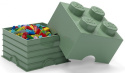 LEGO 40031747 - Pojemnik klocek 4 - Piaskowa zieleń 25 cm
