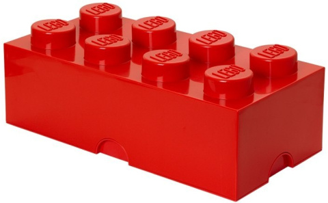 LEGO 40041730 - Pojemnik klocek 8 - Czerwony 50 cm LEGO 40041730 - Pojemnik klocek 8 - Czerwony 50 cm