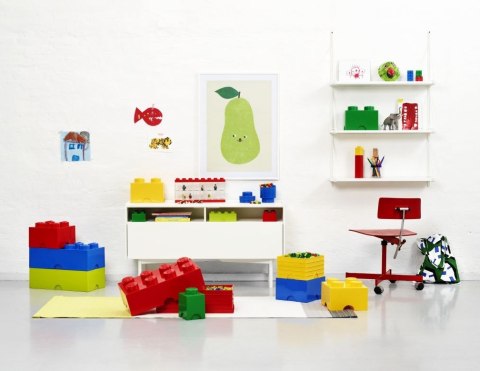 LEGO 40041730 - Pojemnik klocek 8 - Czerwony 50 cm LEGO 40041730 - Pojemnik klocek 8 - Czerwony 50 cm