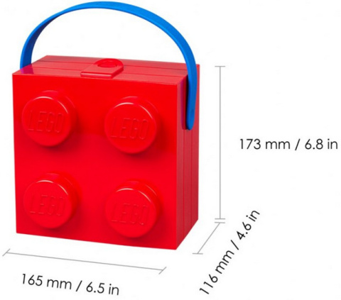 LEGO 40240001 - Śniadaniówka XL - Czerwona LEGO 40240001 - Śniadaniówka XL - Czerwona