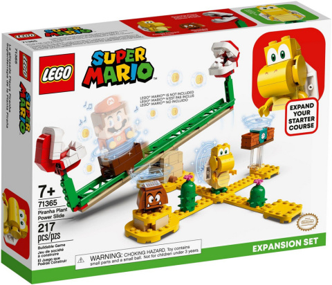 LEGO 71365 Super Mario - Megazjeżdżalnia Piranha Plant - zestaw rozszerzający LEGO 71365 Super Mario - Megazjeżdżalnia Piranha Plant - zestaw rozszerzający