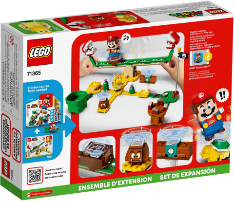 LEGO 71365 Super Mario - Megazjeżdżalnia Piranha Plant - zestaw rozszerzający LEGO 71365 Super Mario - Megazjeżdżalnia Piranha Plant - zestaw rozszerzający