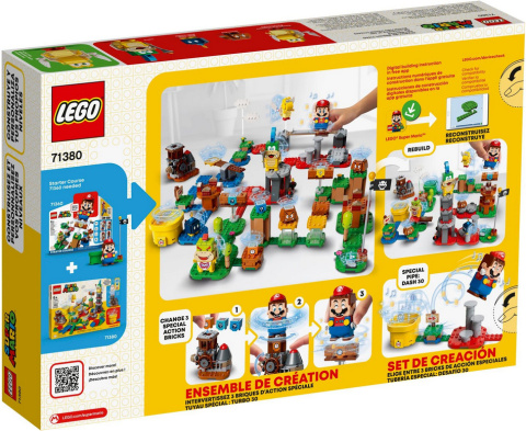 LEGO 71380 Super Mario - Mistrzowskie przygody - zestaw twórcy LEGO 71380 Super Mario - Mistrzowskie przygody - zestaw twórcy