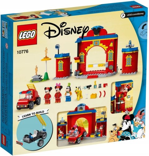 LEGO 10776 Mickey i przyjaciele - Remiza i wóz strażacki Myszki LEGO 10776 Mickey i przyjaciele - Remiza i wóz strażacki Myszki