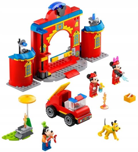 LEGO 10776 Mickey i przyjaciele - Remiza i wóz strażacki Myszki LEGO 10776 Mickey i przyjaciele - Remiza i wóz strażacki Myszki