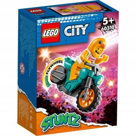 LEGO 60310 City - Motocykl kaskaderski z kurczakiem LEGO 60310 City - Motocykl kaskaderski z kurczakiem
