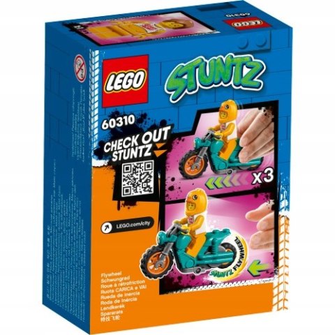 LEGO 60310 City - Motocykl kaskaderski z kurczakiem LEGO 60310 City - Motocykl kaskaderski z kurczakiem