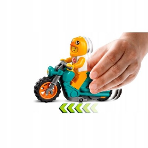 LEGO 60310 City - Motocykl kaskaderski z kurczakiem LEGO 60310 City - Motocykl kaskaderski z kurczakiem