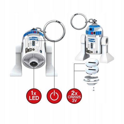 LEGO LGL - KE21H - Brelok LED - Star Wars: R2D2 LEGO LGL - KE21H - Brelok LED - Star Wars: R2D2