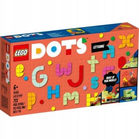 LEGO 41950 DOTS - Rozmaitości DOTS - literki LEGO 41950 DOTS - Rozmaitości DOTS - literki