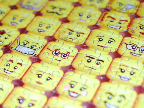LEGO 60193 - PUZZLE - Minifigures Faces LEGO 60193 - PUZZLE - Minifigures Faces