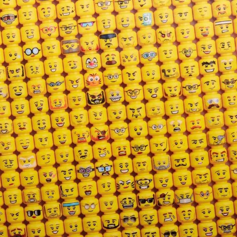 LEGO 60193 - PUZZLE - Minifigures Faces LEGO 60193 - PUZZLE - Minifigures Faces