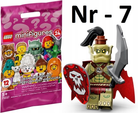 LEGO 71037 MINIFIGURES - Seria 24: nr 7 Ork