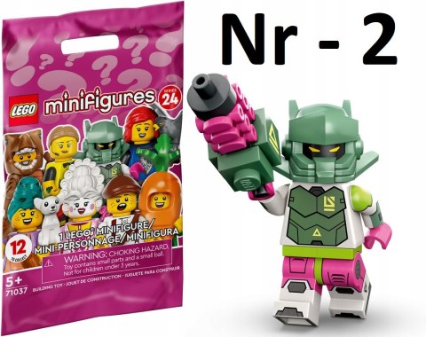 LEGO 71037 MINIFIGURES - Seria 24: nr 2 Robot-wojownik