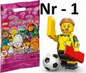 LEGO 71037 MINIFIGURES - Seria 24: nr 1 Sędzia piłkarski