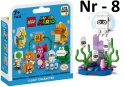 LEGO 71413 MINIFIGURES - Super Mario 6 : nr 8 Blooper & baby Bloopers