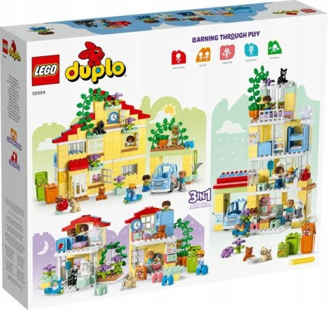 LEGO 10994 Duplo - Dom rodzinny 3 w 1 LEGO 10994 Duplo - Dom rodzinny 3 w 1