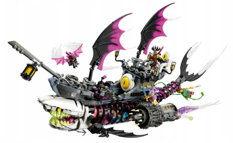 LEGO 71469 DREAMZzz - Statek koszmarnego rekina LEGO 71469 DREAMZzz - Statek koszmarnego rekina