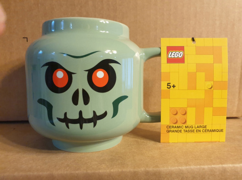 LEGO 41460808 - Kubek ceramiczny duży - Zombie 530 ml LEGO 41460808 - Kubek ceramiczny duży - Zombie 530 ml