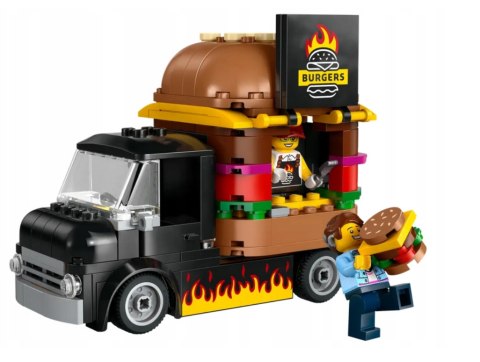 LEGO 60404 City - Ciężarówka z burgerami LEGO 60404 City - Ciężarówka z burgerami