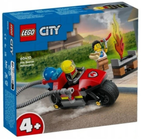 LEGO 60410 City - Strażacki motocykl ratunkowy LEGO 60410 City - Strażacki motocykl ratunkowy