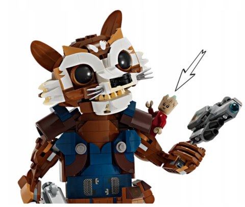 LEGO 76282 The infinity saga - Rocketa i Małego Groota LEGO 76282 The infinity saga - Rocketa i Małego Groota