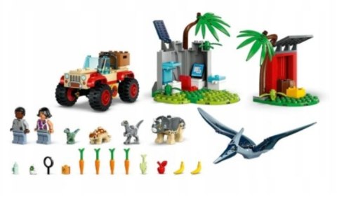 LEGO 76963 Jurassic World - Centrum ratunkowe dla małych dinozaurów LEGO 76963 Jurassic World - Centrum ratunkowe dla małych dinozaurów