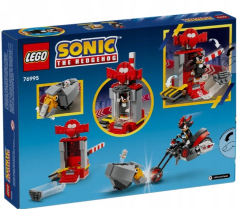 LEGO 76995 Sonic the Hedgehog - Shadow the Hedgehog - ucieczka LEGO 76995 Sonic the Hedgehog - Shadow the Hedgehog - ucieczka