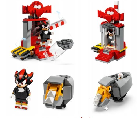 LEGO 76995 Sonic the Hedgehog - Shadow the Hedgehog - ucieczka LEGO 76995 Sonic the Hedgehog - Shadow the Hedgehog - ucieczka