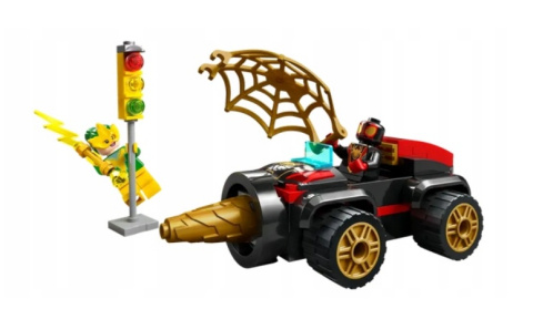 LEGO 10792 Spidey and His Amazing Friends - Pojazd wiertłowy LEGO 10792 Spidey and His Amazing Friends - Pojazd wiertłowy