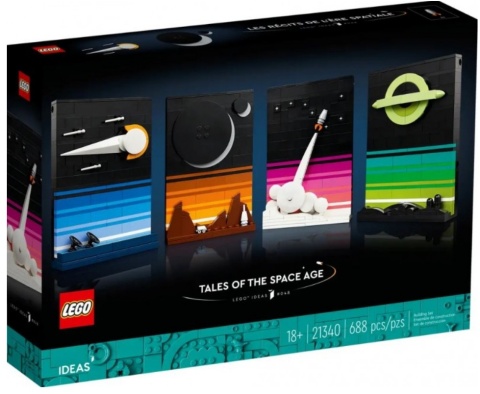 LEGO 21340 Ideas - Opowieści z czasów wyścigu kosmicznego LEGO 21340 Ideas - Opowieści z czasów wyścigu kosmicznego