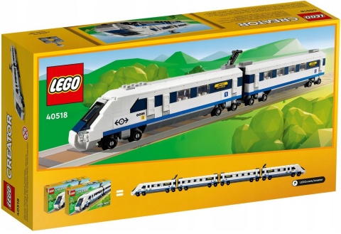 LEGO 40518 Creator - Pociąg szybkobieżny LEGO 40518 Creator - Pociąg szybkobieżny