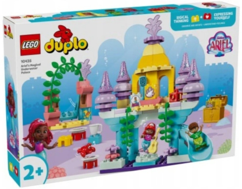 LEGO 10435 Duplo - Magiczny podwodny pałac Arielki LEGO 10435 Duplo - Magiczny podwodny pałac Arielki