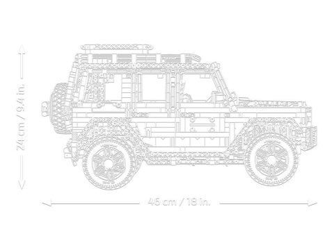 LEGO 42177 Technic - Mercedes-Benz G 500 PROFESSIONAL Line LEGO 42177 Technic - Mercedes-Benz G 500 PROFESSIONAL Line