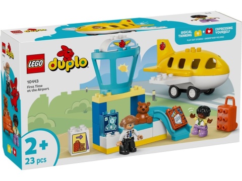 LEGO 10443 Duplo - Pierwszy raz na lotnisku LEGO 10443 Duplo - Pierwszy raz na lotnisku