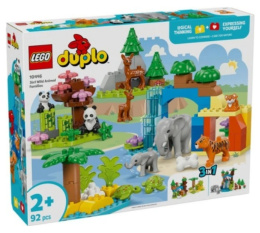 LEGO 10446 Duplo - Rodziny dzikich zwierząt 3 w 1