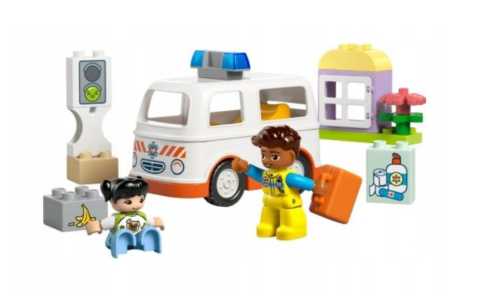 LEGO 10447 Duplo - Karetka z kierowcą LEGO 10447 Duplo - Karetka z kierowcą