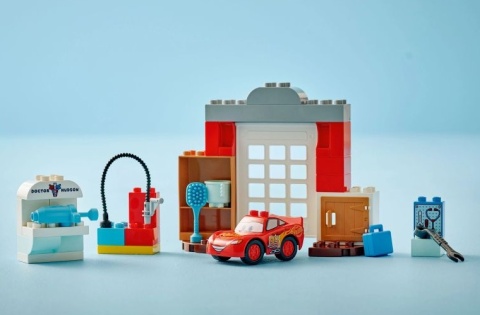 LEGO 10456 Duplo - Wizyta McQueena w warsztacie Wójta LEGO 10456 Duplo - Wizyta McQueena w warsztacie Wójta