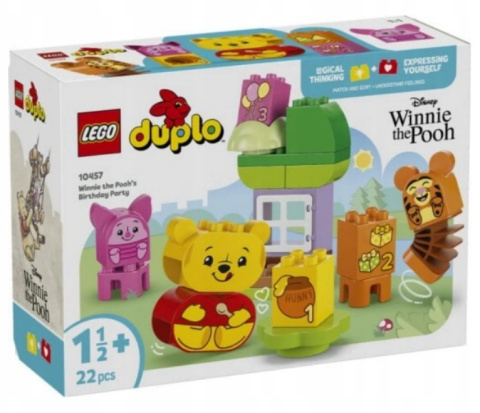 LEGO 10457 Duplo - Przyjęcie urodzinowe Kubusia Puchatka
