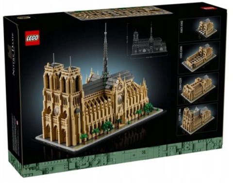 LEGO 21061 Architecture - Notre-Dame w Paryżu LEGO 21061 Architecture - Notre-Dame w Paryżu