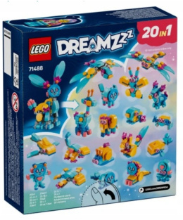LEGO 71488 DREAMZzz - Kreatywne zwierzęce przygody Bunchu